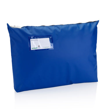 Single Seam Mail Bag with Gusset CG3 T2 Blue